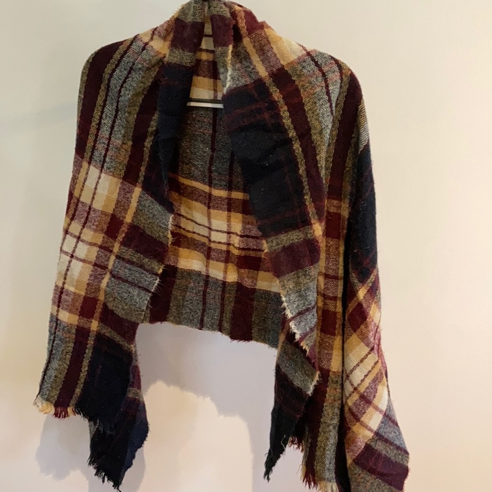 Plaid scarf